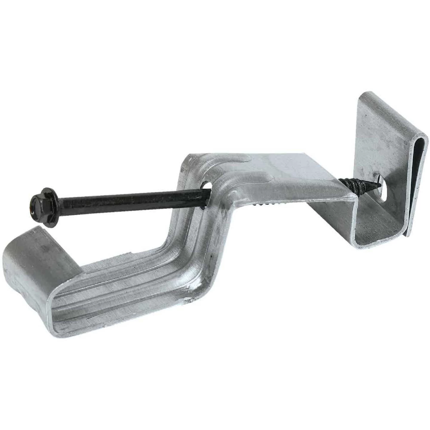 Amerimax K Style Galvanized Hidden Gutter Hanger Bracket With Screw 1 Amerimax K Style Galvanized Hidden Gutter Hanger Bracket With Screw