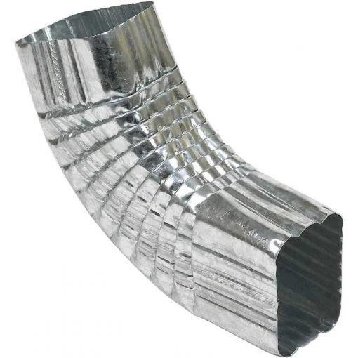 Amerimax 2 X 3 In. Galvanized Galvanized Side Downspout Elbow -Amerimax Elegant Shop ItemImage 104942 q5vaul 3dktl4 568w6y