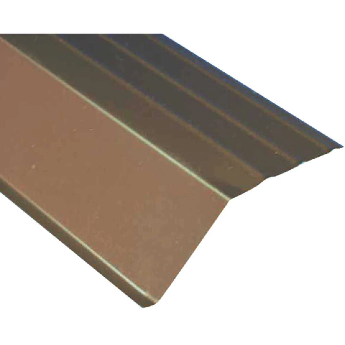 Amerimax 5 In. Galvanized Steel Roof Apron Flashing, Brown 1 Amerimax 5 In. Galvanized Steel Roof Apron Flashing, Brown