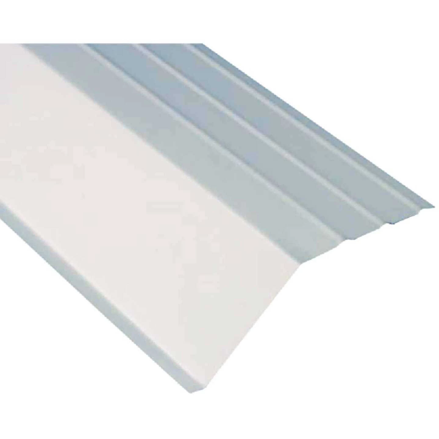 Amerimax 5 In. Galvanized Steel Roof Apron Flashing, White 1 Amerimax 5 In. Galvanized Steel Roof Apron Flashing, White