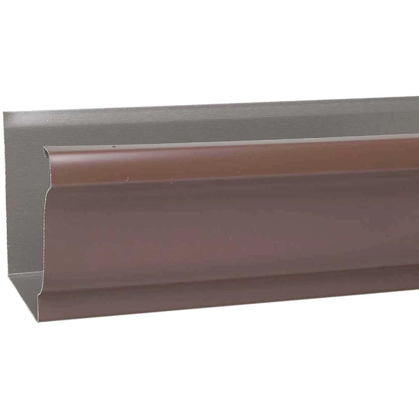 Amerimax 5 In. X 10 Ft. K-Style Brown Galvanized Gutter 1 Amerimax 5 In. X 10 Ft. K-Style Brown Galvanized Gutter