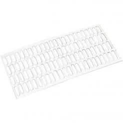 Amerimax 4-1/2 In. X 5 Ft. White Vinyl Leaf Guard For Contemporary Vinyl Gutter