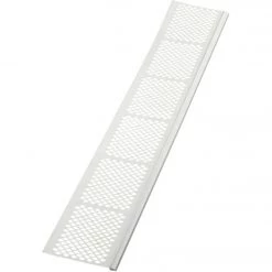 Amerimax 6-1/2 In. X 3 Ft. White Vinyl Gutter Guard