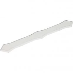 Amerimax White Galvanized Downspout Band