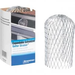 Amerimax Gutter Strainer 3 In. Expanded Galvanized Gutter Guard