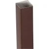 Amerimax 2 In. Square X 10 Ft. Brown Vinyl Downspout