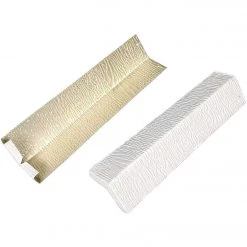 Amerimax 3/8 In. X 12 In. White Aluminum Embossed Siding Corner