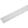 Amerimax 6-1/2 In. X 4 Ft. White PVC Gutter Cover