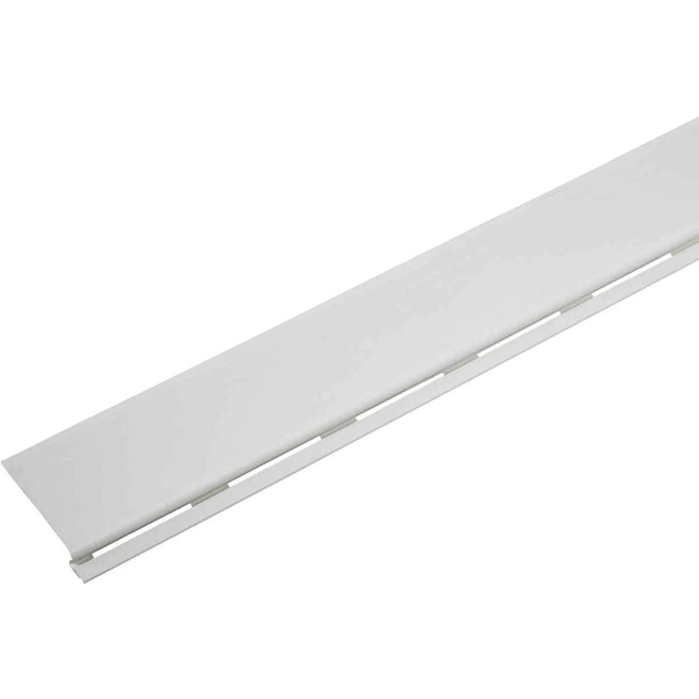 Amerimax 6-1/2 In. X 4 Ft. White PVC Gutter Cover 1 Amerimax 6-1/2 In. X 4 Ft. White PVC Gutter Cover