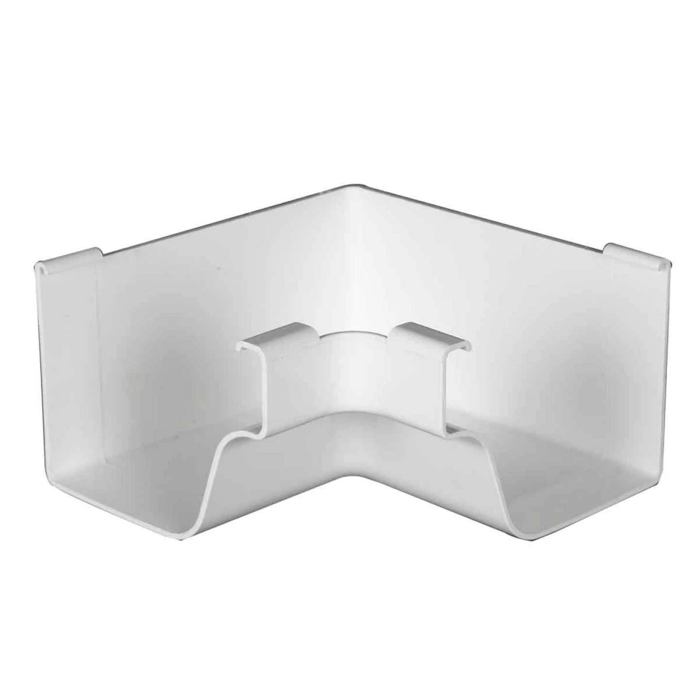 Amerimax 5 In. Traditional K-Style White Vinyl Gutter Inside Miter 1 Amerimax 5 In. Traditional K-Style White Vinyl Gutter Inside Miter