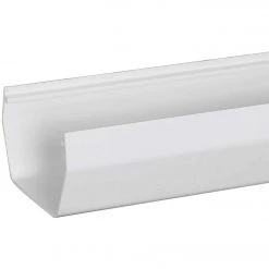 Amerimax 5 In. Contemporary White Vinyl Gutter 10 Ft.